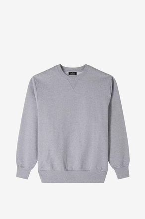 A.P.C. Rundhalssweatshirt aus Baumwolle Boxy Tab