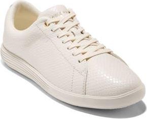 Cole Haan Grand Crosscourt II Snakeskin Texture Sneaker in Powder Snk Print Leather at Nordstrom Rack, Size 7