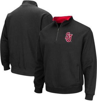 Colosseum Mens Colosseum Black St. Johns Red Storm Tortugas Logo Quarter-Zip Jacket at Nordstrom, Size Small