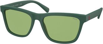 Polo Ralph Lauren PH4167 5421/2 Mens Sunglasses Green Size 56