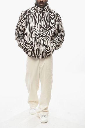 ERL Padded Animal-Print Jacket Erl