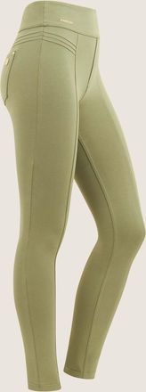 Freddy Leggings FREDDY Leggings NOWY1MF408ORG, Damen, Gr. XL, EURO, gr&uuml;n (oil gr&uuml;n), Obermaterial: 81% Baumwolle CO. 19% Elasthan EL., Hosen Leggings