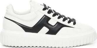 Hogan Witte Sneakers met Memory Foam Binnenzool - Heren - Sneakers - Wit - 40 EU - Leer - Schoenen
