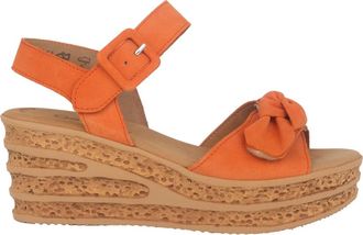 Gabor Wedge Sandal - Dames - Sleehakken - Oranje - 42 EU - Schoenen