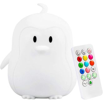 OEM L&aacute;mpara De Noche Con Forma De Ping&uuml;ino, Recargable Por Usb, Disponible En 9 Colores, Con Funciones T&aacute;ctiles Y De Control Remoto Ideal Para Dormitorios