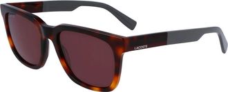 Lacoste Stijlvolle Zonnebril - Dames - Zonnebrillen - Bruin - 54 MM - Accessoires