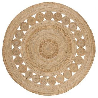 Safavieh Alfombra yute naturale 152 x 152 cm