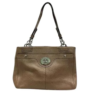 Coach Pre-owned Handbags, female, Brown, Size: ONE SIZE Pre-owned Leather Tote Bag 16531