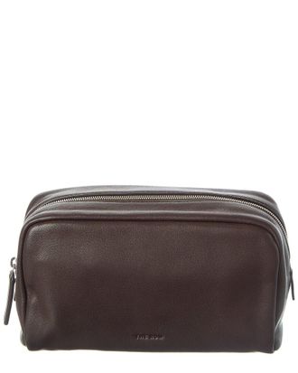 The Row Leather Clutch