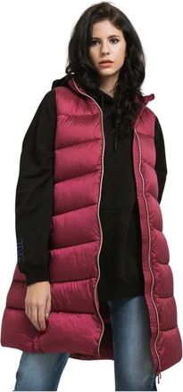 Save The Duck Dames Puffer Vest - Iris - Dames - Bodywarmers - Rood - M - Polyester - Jassen
