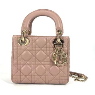 Dior Pre-owned Cuoio borse-dior - - Pre-owned - Donna - Beige - ONE SIZE