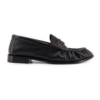 Saint Laurent Schoenen, Heren, Zwart, 43 1/2 EU, Leer, Le Loafer