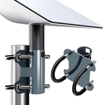 OEM Para Kit De Montaje Starlink - Di&aacute;metro Del Tubo: 30 A 50 Mm - Soporte En Forma De U Starlink Para V2 - Para Caravana, Montaje En Techo, Yate, Balc&oacute;n,