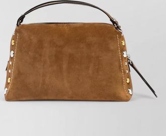 Gianni Chiarini alifa shoulder bag detachable strap suede