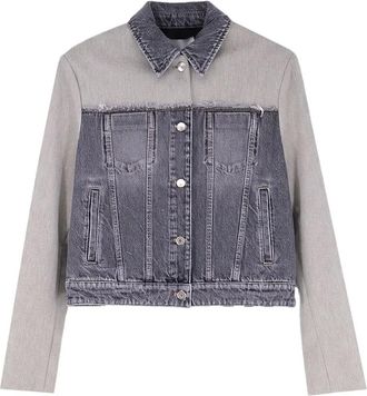 Stella McCartney Giacca con frange - Grigio