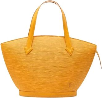 Louis Vuitton Pre-owned Handbags, female, Yellow, Size: ONE SIZE Pre-owned The Saint Jacques
