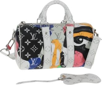 Louis Vuitton Pre-owned Vintage Canvas Handtas - Heren - Vintage Handtas - Veelkleurig - ONE Size - Vintage