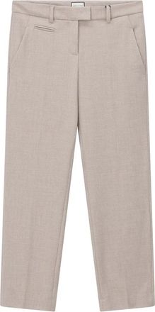 Seductive Slim-fit Broek - Dames - Slim Fit Broeken - Beige - S - Leer - Broeken