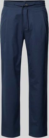 Mc Neal Stoffhose mit elastischem Bund in Marine, Größe XL