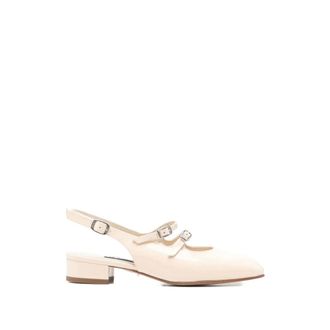 Carel Pumps, female, White, 3 1/2 UK, Peche slingback ballets