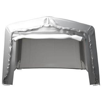 Berkfield Home Storage Tent 370x370 cm Steel Grey