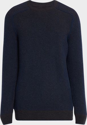 Sease Men & apos;s Dinghy Crewneck Cashmere Sweater
