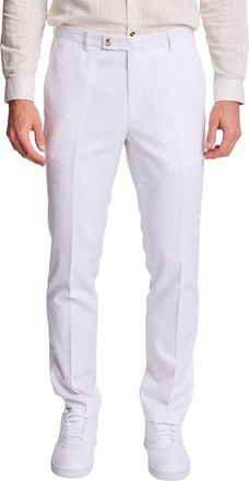 Paisley & Gray Downing Linen-Blend Pant