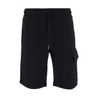 C.P. Company Lens Shorts - male - C.P. Company - Casual Shorts - Blue - XL - Shorts