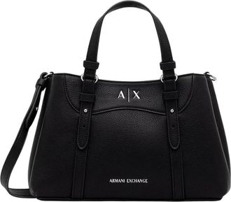 A|X Armani Exchange Crossbody Tas - Dames - Handtassen - Zwart - ONE Size - Polyester - Tassen