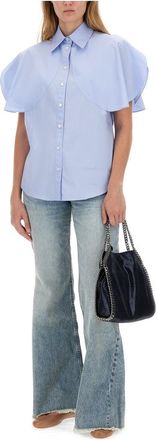 Stella McCartney 100% Cotton Bootcut Jeans - Blue