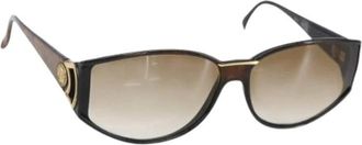 Balenciaga Pre-owned Accessories, female, Brown, Size: ONE SIZE Pre-owned Plastic sunglasses