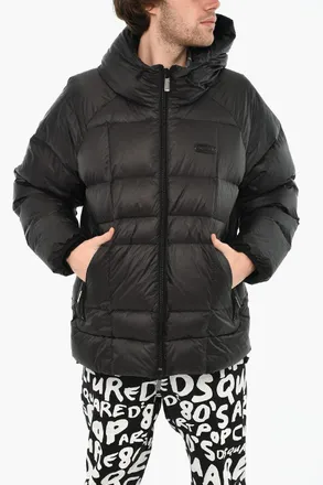 Dsquared2 Nylon Checked Ripstop Down Jacket Dsquared2