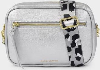 Katie Loxton Hallie Crossbody Bag in Silver at Nordstrom