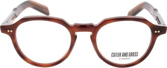 Cutler and Gross Accessoires, unisex, Bruin, ONE Size, Optisch Montuur