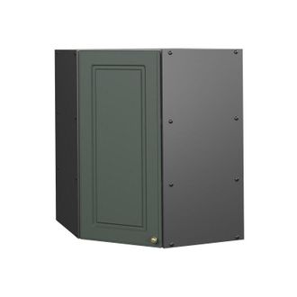 Vicco Armario colgante de esquina Fame-Line, Verde dorado Casa de campo, 57 cm