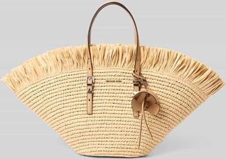 Michael Kors Handtasche in Flecht-Optik in Beige, Gr&ouml;&szlig;e 1