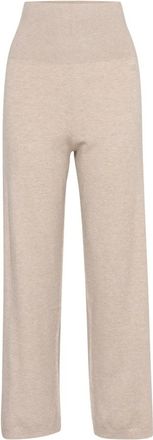 Inwear Broeken, Dames, Beige, M, Relaxed Fit Base Pant Haze Melange