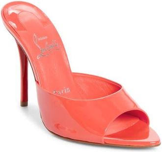 Christian Louboutin Miss Z Pointed Toe Sandal in Grapefruit at Nordstrom, Size 10.5Us