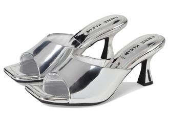 Anne Klein Jerilyn High Womens Heels Silver : 8.5 M, Rubber