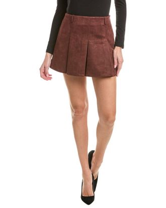 Shelli Segal Laundry By Shelli Segal Pleated Mini Skirt