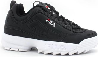 Fila Sneakers - Dames - Sneakers - Zwart - 40 EU - Leer - Schoenen