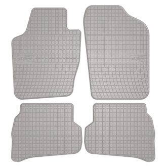 OEM Alfombrillas De Goma Para Coche: Volkswagen Polo V Hatchback (2009-2017) - Color Gris A Juego