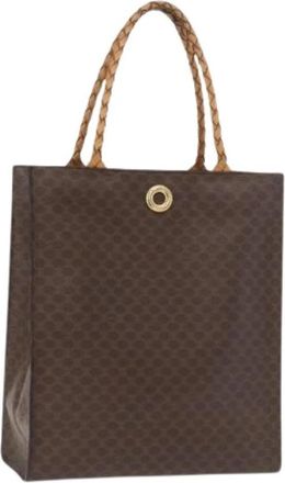Celine Pre-owned Plastic Tote Bag - Dames - Vintage Shopper - Bruin - ONE Size - Vintage