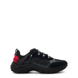 HUGO BOSS Hugo Womens Sdmew 10266827 01 Low Top Trainers in Black - Size UK 5