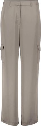 Betty Barclay Broeken, Dames, Groen, M, Casual effen broek