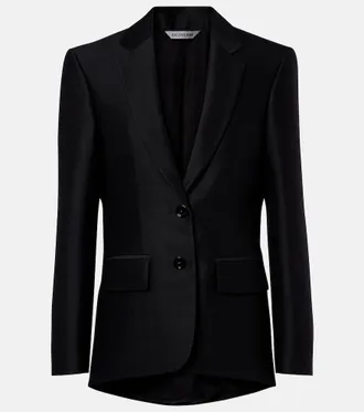 Balenciaga Wool and silk blazer