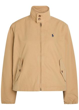 Polo Ralph Lauren Funnel-neck Canvas Jacket - Beige - XL (UK16 / XL)