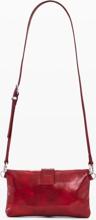 Desigual Borsa con fibbia rossa in pelle sintetica-Rosso