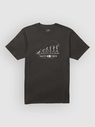 Salty Crew Evolution Theory Camiseta negro