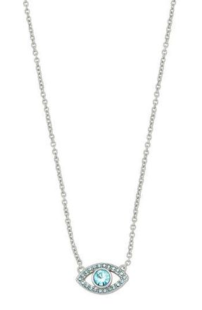Kurt Geiger Pav&eacute; Evil Eye Pendant in Blue at Nordstrom Rack